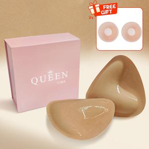 1 Pair Double Sided Adhesive Bra Cup, Outfit Enhancer, Push Up Ultra Boost Inserts Boost Inserts Outfit enhancer Womenswear Accessories cur lady sticky pad nia ciani de soap cur lady push pad silicone patch Nipple Cover Sponge material