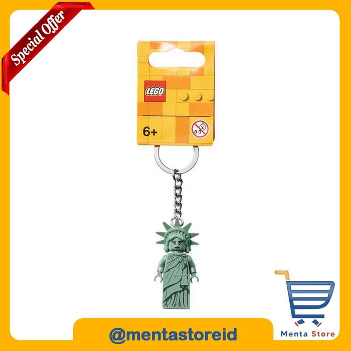 Gambar LEGO Keychain 854082 Lady Liberty dari Menta Toys Kab. Tangerang Tokopedia
