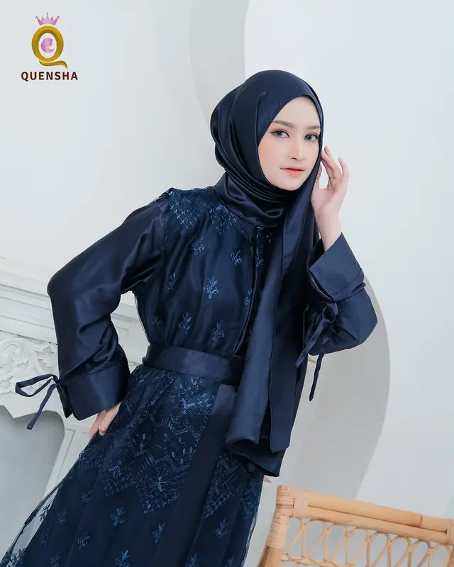 Baju Kondangan Simple Elegan Set Outer Brukat Burgundy Premium Raissa Burgundy Dress Pesta Mewah Murah Gamis Kondangan Coklat Mahogany Set Kerudung 6