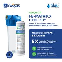 Gambar MATRIKX Filter Air Set FB-1P-XCT 10 Inch dari Penguin Indonesia Kota Administrasi Jakarta Barat 1 Tokopedia