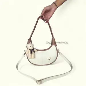 [Beli Lokal] Nadine Tas selempang bahu wanita/Slingbag mini wanita korean styling (FREE BONEKA)