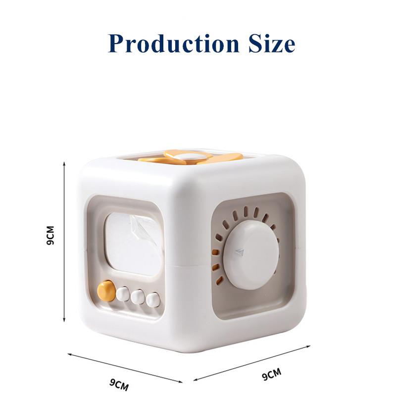 Product Introduction of Montessori 6 in 1 Activity Busy Cube for Baby 6-12-18 Month Busy Board Learning Toy Car Travel Activities Fine Motor Toy Developmental Babies Boy Girl Birthday Gift 14