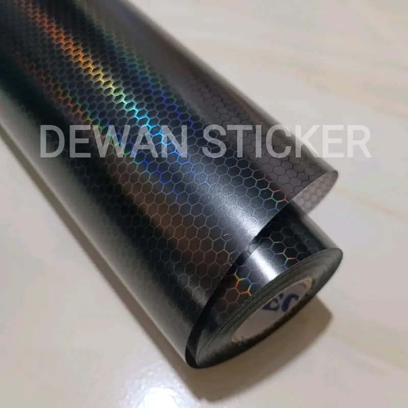 skotlet hybrid sarang tawon transparan hologram pelangi untuk lampu motor dan mobil. dan body motor transparan glosy dan doff Motorcycle 4