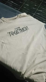 Product Review of Baju Kaos Pria Distro T-Shirt Oblong Atasan Cowok Lengan Pendek Keren Kekinian Climb Together Combed from z** 1
