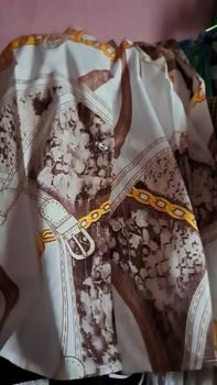 Product Review of New Kemeja silk VINTAGE ( LD 114cm PJG 70cm ) from M**M 0