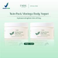 Gambar [2pcs] Fabil Twin Pack Moringa Booster Body Yogurt - Kulit Terhidrasi Sepanjang Hari Mencerahkan Dan Meratakan Warna Kulit Dengan Niacinamide Shea Butter Panthenol Extract Coconut - Lolos BPOM Halal dari Fabil Natural Kota Bogor 1 Tokopedia