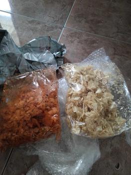 Product Review of 500Gram Keripik Kriwil Pedas Daun Jeruk & Keripik Kriwil Original 500 Gram Keripik Kriwil Sari Asih Cemilan Food Snacks Asin Kerupuk Kerupuk from N**5 0