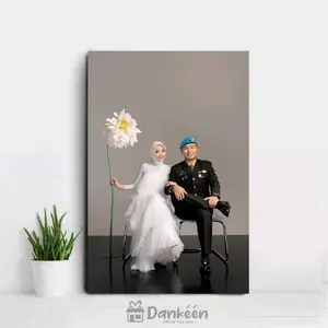 Cetak Foto Dengan Bingkai MDF Tebal Dinding Ukuran 40x60x3cm Kualitas Premium untuk Dekorasi Rumah