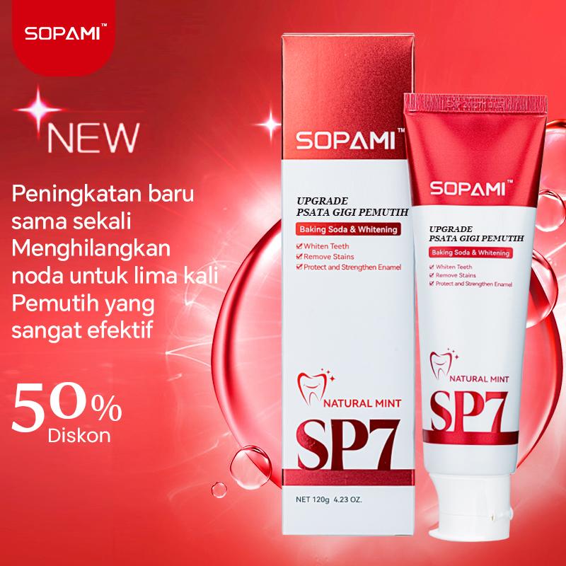 【COD SOPAMI Kem Đánh Răng Probiotics – Trắng Sáng 4 Lớp, Bảo Vệ 7 Lớp