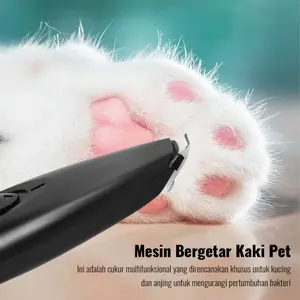Pencukur Bulu Kucing dan Anjing Kualitas Tinggi / Alat Grooming Pet untuk Pemeliharaan Rambut Hewan Peliharaan