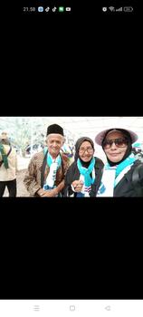 Product Review of Jeine Series (free scarf) silk digital printing Sutra by La palamba Gamis Karet Muslim Satin Pesta Dress from n**1 3