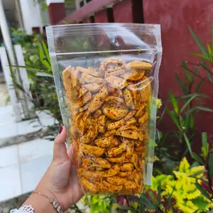 Basreng Gokil Pedas Chili oil 250gram aroma daun jeruk Cemilan Snack makanan favorit Food