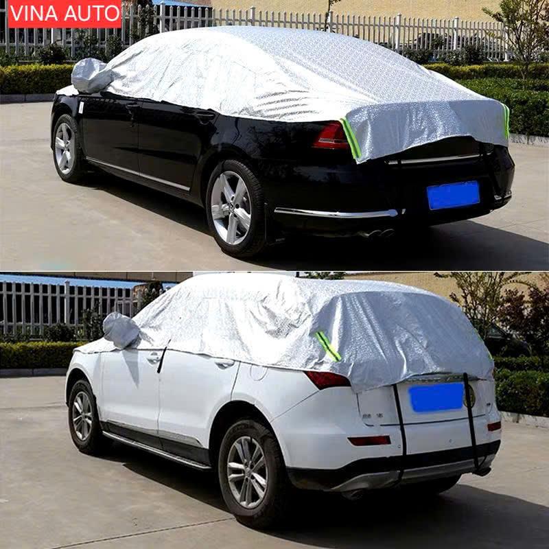 Bạt che phủ nóc xe ô tô, Bạt phủ nửa mái xe ô tô, Bạt phủ ô tô, Bạt phủ kính lái ô tô