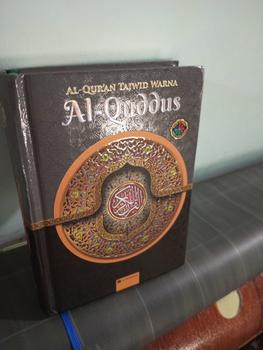 Product Review of Alquran Al Quddus Tajwid Warna Non Terjemah A6 Ukuran Kecil from @**s B**🔸 0