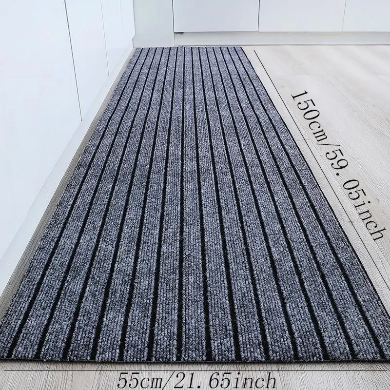 Stripe Pattern Kitchen Mat, 1 Count  Non-slip Kitchen Rug, Rectangle Floor Mat, Decorative Carpet for Home Living Room Bedroom Kitchen 2