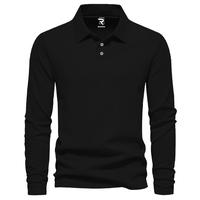 Gambar Rizgo Kaos Polo Distro Polos Lengan Panjang Kerah T-Shirt Pria & Wanita Hitam Katun Tebal Unisex Baju 100% Cotton Halus Nyaman untuk Sehari-hari Size M L XL XXL - Misty, M dari Rizgo Kota Administrasi Jakarta Pusat 1 Tokopedia