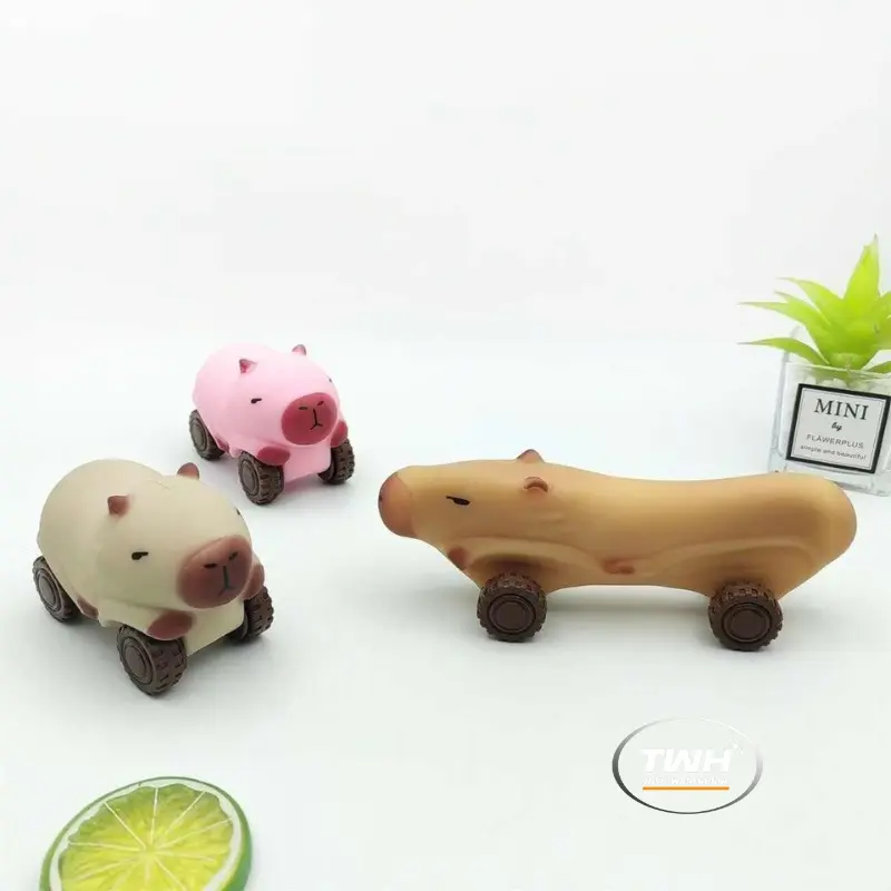 MAINAN KAPIBARA / CAPYBARA LUCU BISA BERUBAH BENTUK DITARIK DAN DICUBIT HADIAH LUCU UNTUK DIMAINKAN ANAK & DEWASA 6