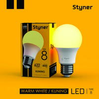 Gambar Lampu LED A BULB STYNER TIPE 8 KUNING dari 56 Mart Official Kota Surabaya 1 Tokopedia