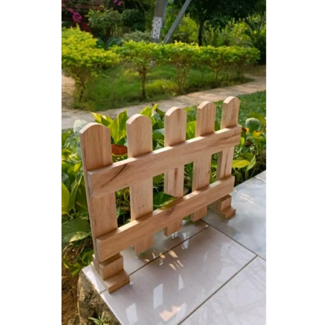 pagar kayu pagar decorasi  L 50 cm T 30 cm pagar decorasi pagar minimalis pagar pembatas