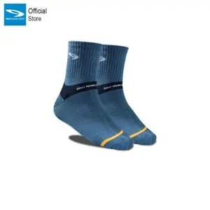 910 Nineten Socks Quarter - Hitam/Orange Kaos kaki Olahraga