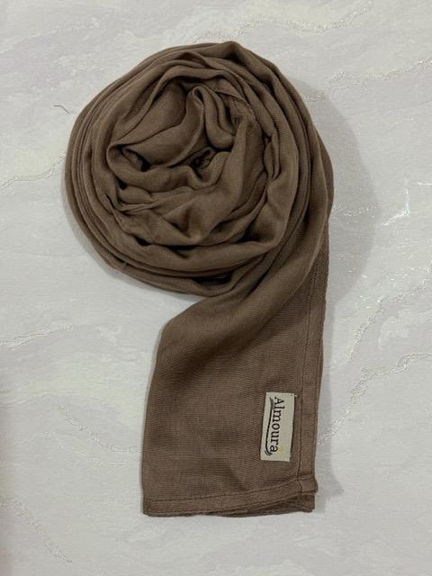 Almoura Pashmina Oval Iner Airflow Adem Ringan Jatuh Panjang Muslim