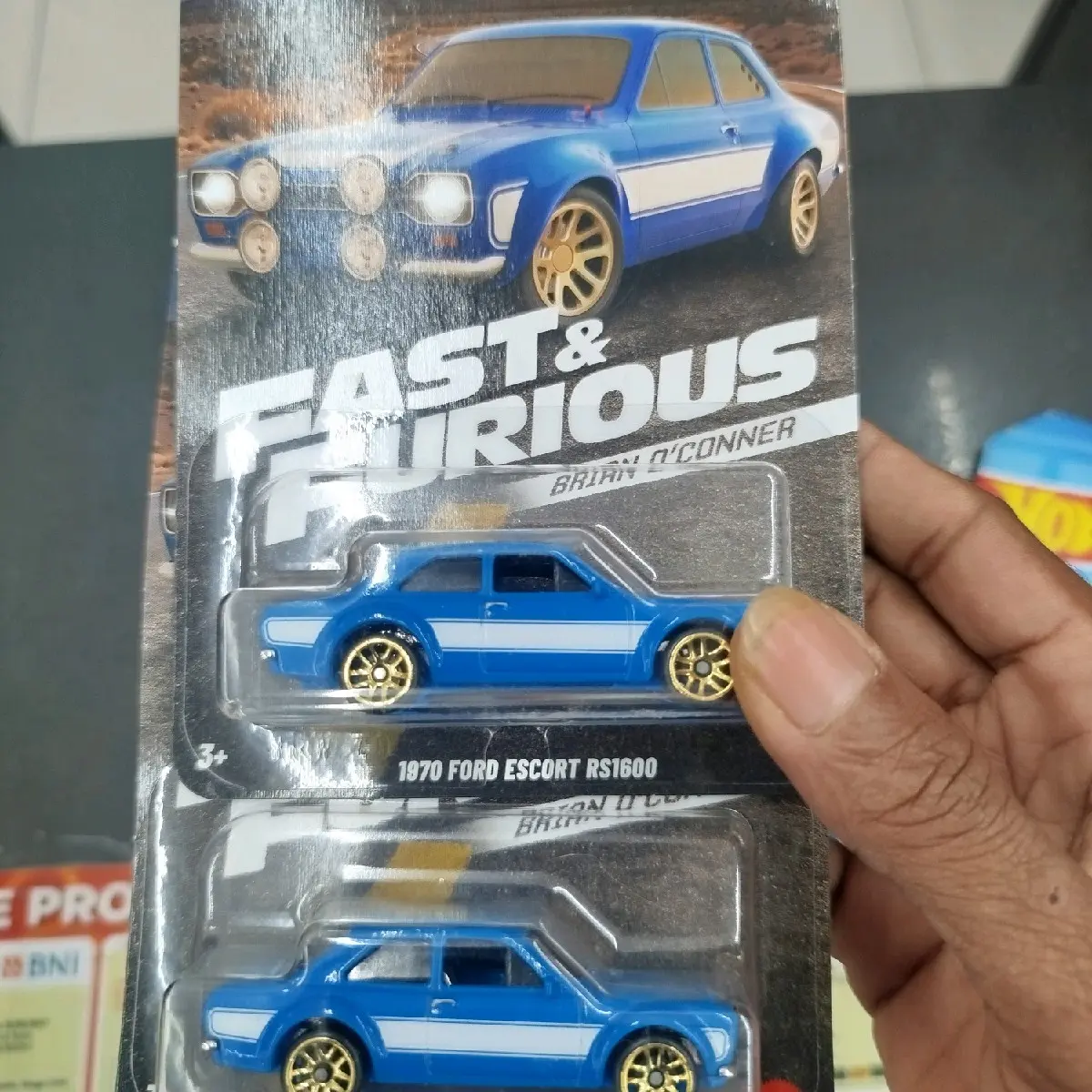 Hotwheels Fast n Furious 1970 Ford Escort RS 1600 Brian O'Conner Mainan - Toy
