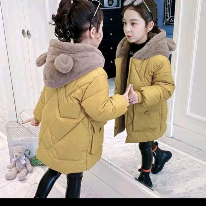 Jaket winter Anak Jaket Bulu /Jaket Hodie Bulu/Jaket Hangat Musim panas Fashion 3