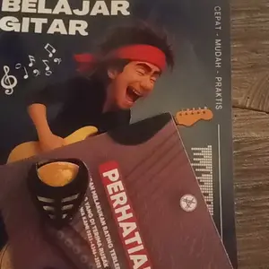 ARTISAN Merchandise Musicbook - Buku Musik Belajar Bermain Gitar A5 Isi 10 Lembar