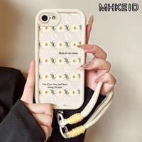 Gambar MHKEID Casing Hp untuk iPhone 6 6s 6 Plus 6s Plus 7 8 7 Plus 8 Plus X Xs Xs Max Xr Case Pola Bunga merah muda Kasing Anti-Sidik Jari Silikon Kasus Lembut Tali gantung Casing - Gaya1, iPhone 6 dari MHKEID MALL Kab. Tangerang 4 Tokopedia