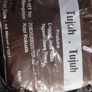 Kopi Bubuk hitam 77 Berat 1 Kg aroma enak rasa pahit robusta Coffee Warung