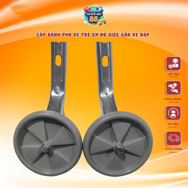 Cặp bánh phụ xe trẻ em đủ size Gắn Xe Đạp Sports còi xe không dây datbike quantum,phanh kiotool xe đạp fixed gear magicbros cx6 tsunami snm400 fixed gear xe dap vina khung gray f15 2024 xe đạp big boy