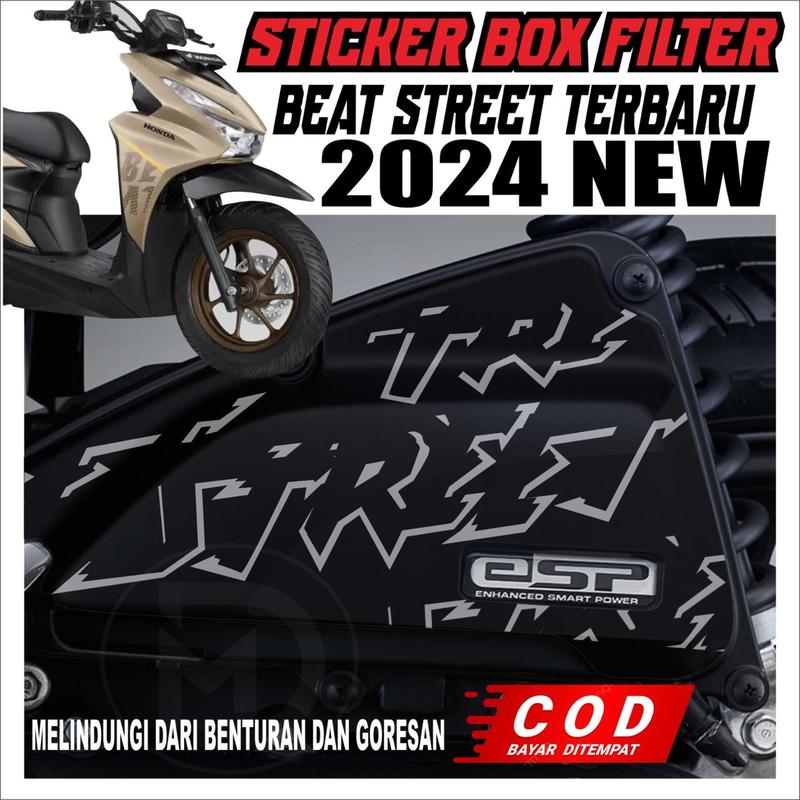 STICKER STRIPING PELINDUNG BOX FILTER BEAT DELUXE DAN BEAT STREET ...