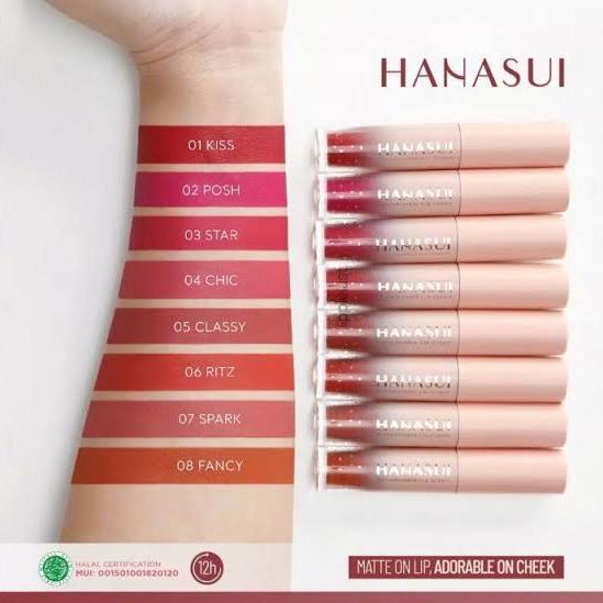 Hanasui Mattedorable Lip Cream Matte For Lip & Cheek With Vitamin E & Plive Oil 3