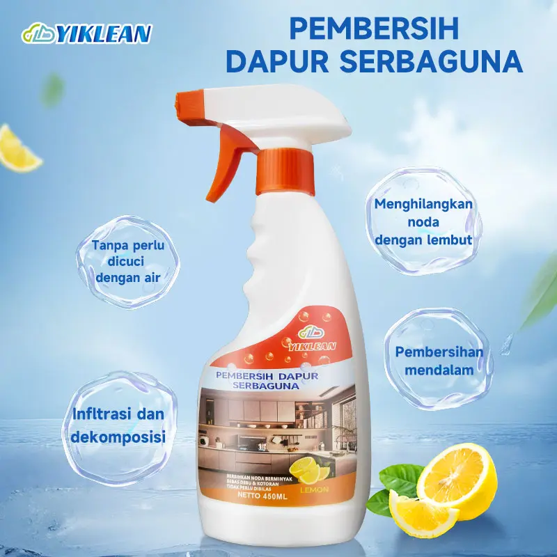 PAKET BUNDLING YIKLEAN Pembersih Tangki Mesin Cuci, Tablet pembersih lantai,Kitchen cleaner dan cloth remover ,1kali beli semua area Bersih-KINCLONG TANPA RIBET 3