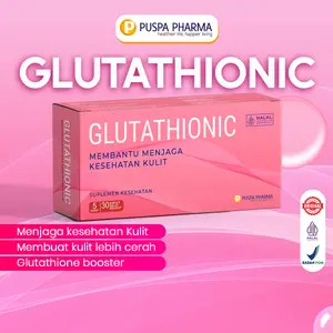 Puspa Glutathionic (Reduce) - Mencerahkan dan Menghilangkan bekas jerawat - BPOM & Halal