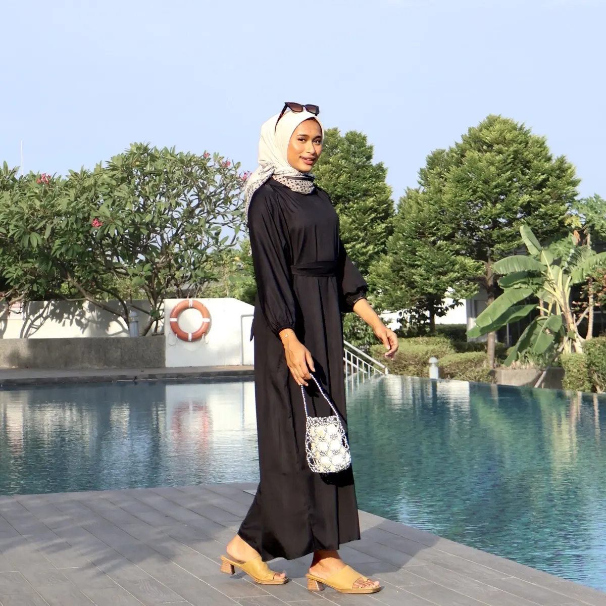 TheBubblyGem Amelia Dress Collection - Available in 5 Prints v  neck