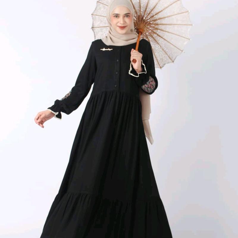 abaya Dannis terbaru kode a220317 exclusive BUTIKAIRIN Gamis 0