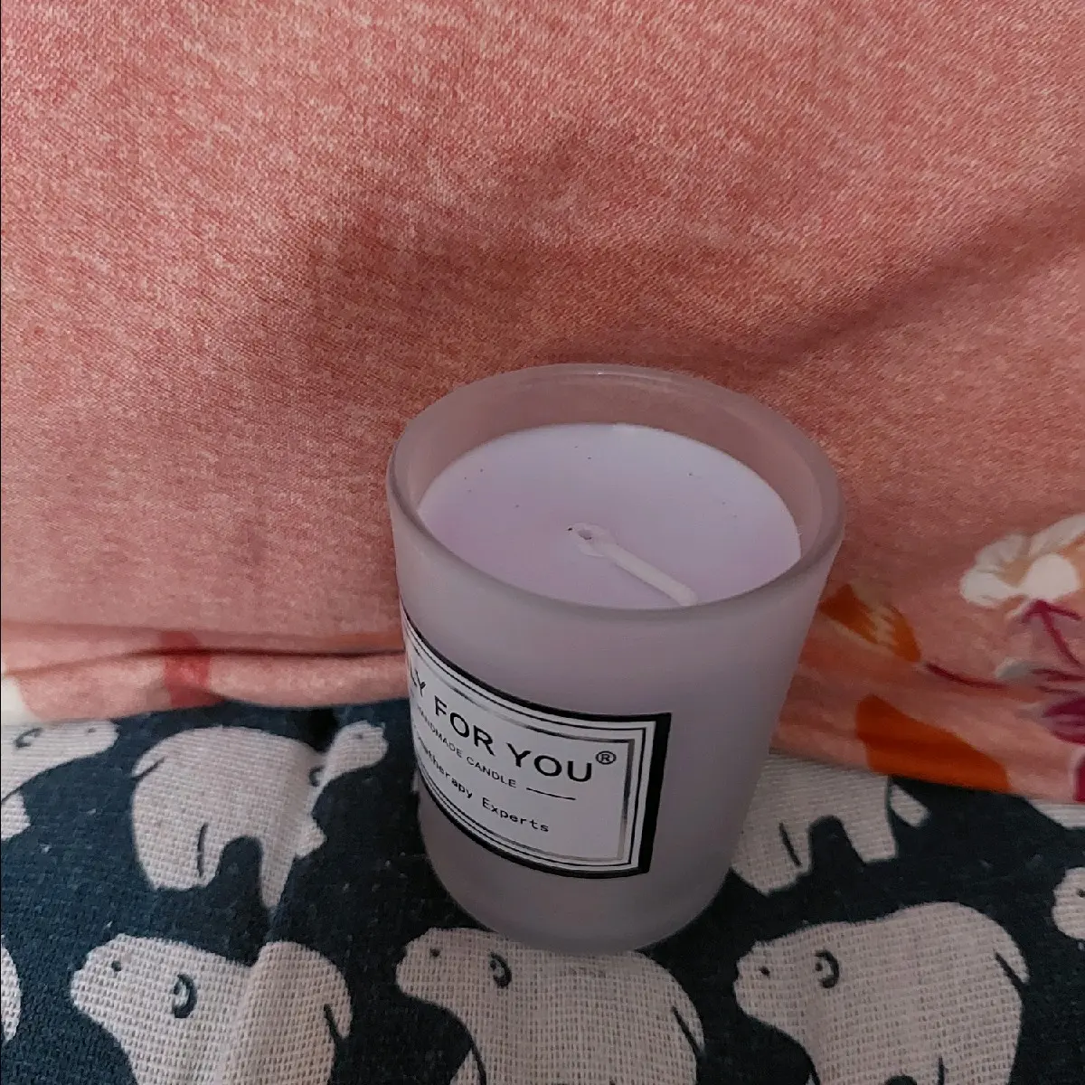 Lavender scented candles