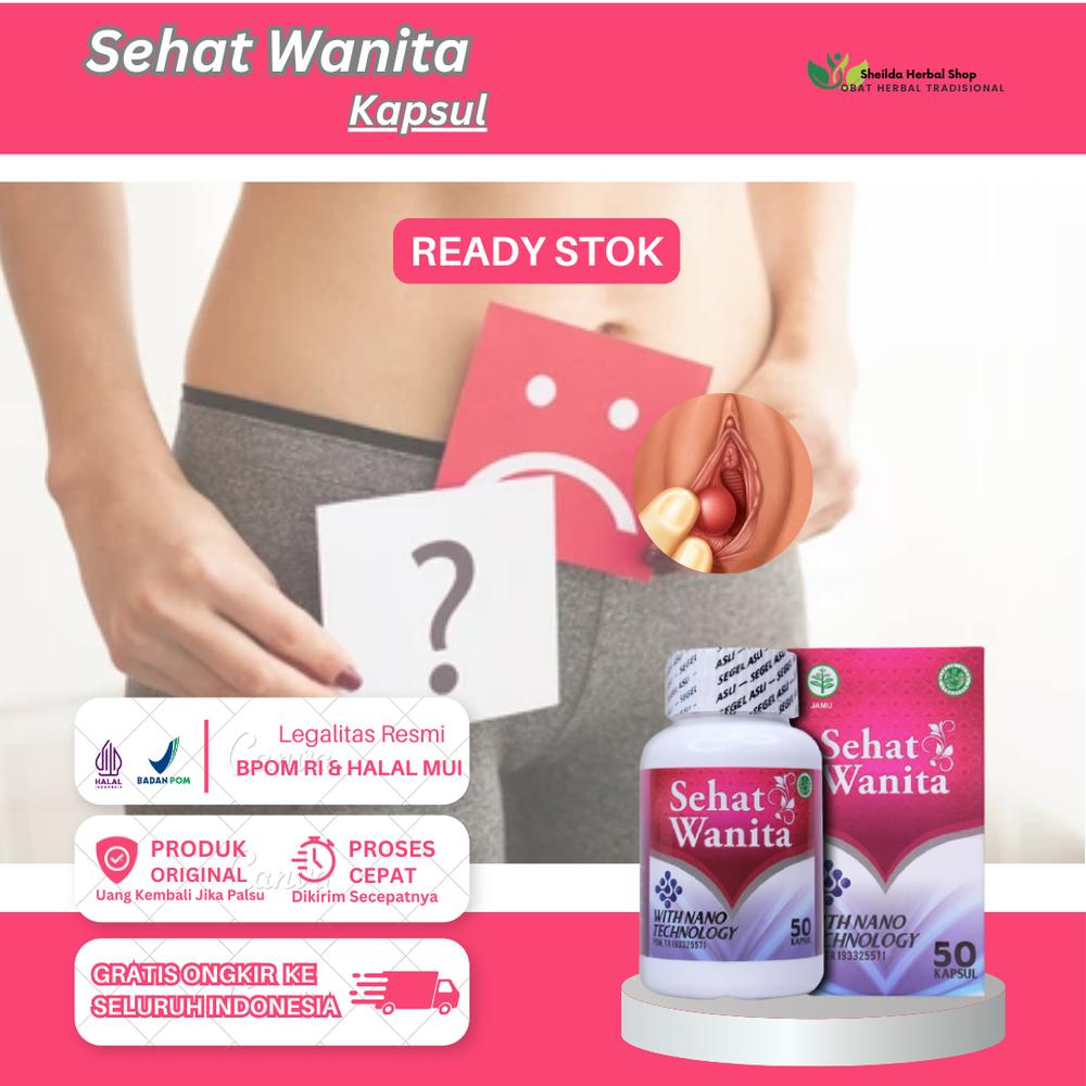 Sehat Wanita Benjolan Miss V, Benjolan Kista, Benjolan Kecil di Dinding Rahim, Benjolan Keras / Lunak di Bibir Miss V Sebelah - 50 Kapsul