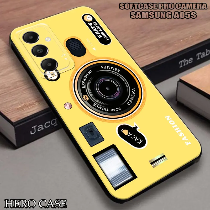 Case For SAMSUNG A05S - casing SAMSUNG A05S Kamera - Case Custom - Case Pro Camera - Softcase - Kesing - Hardcase Premium Glosy 2D - Softcase Glass - Softcase Glosy - Hero Case Cassing Silikon 4