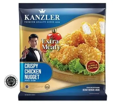 KANZLER - Nugget Kanzler enak - Crispy Chicken Nugget 450 gr - KHUSUS INSTAN