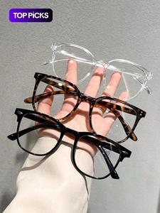 Lentes anti luz azul para viajes y uso diario, Lentes de moda de marco básico y plano para mujeres y hombres, Atuendos de verano 2024 para trabajo, diario