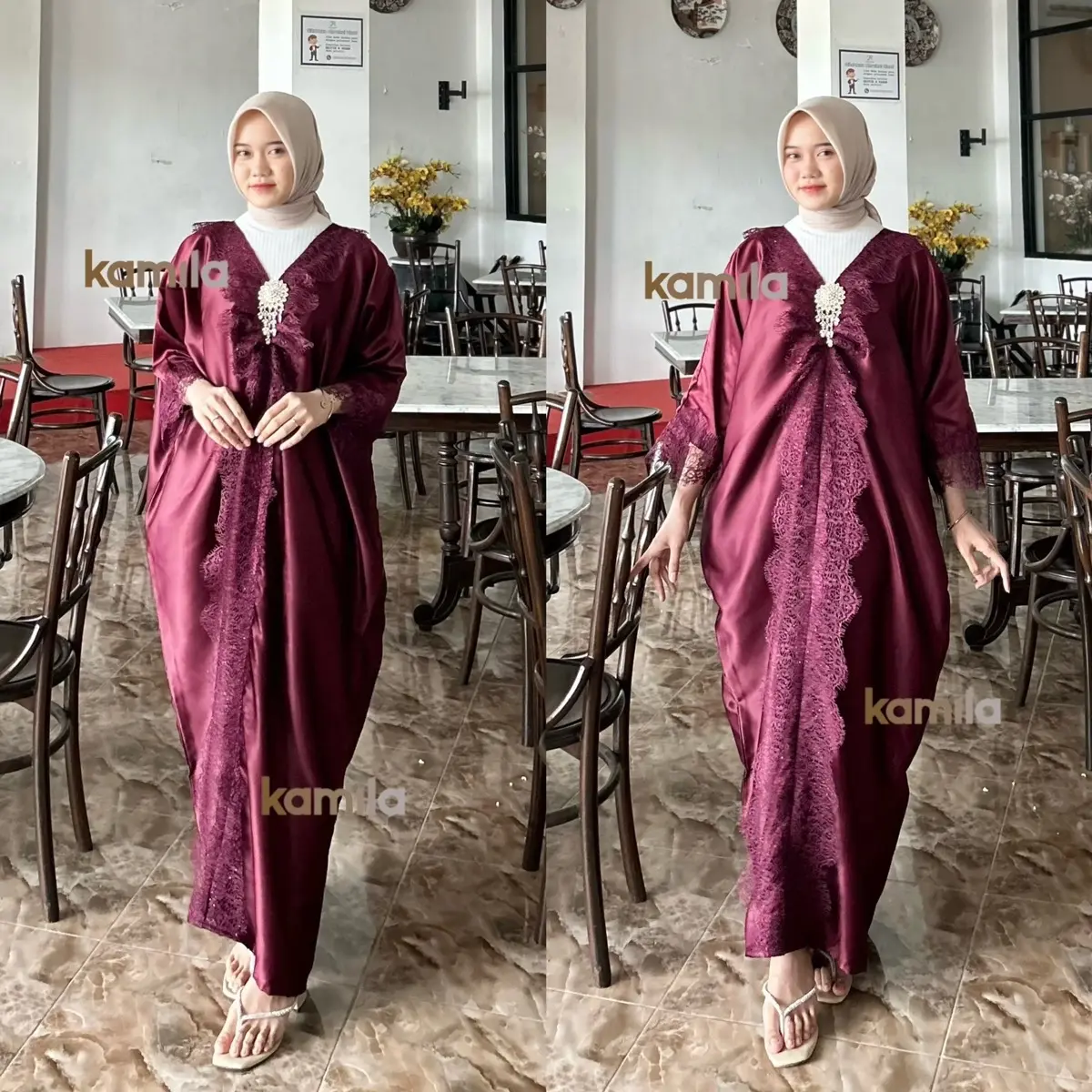 PALING LARIS!!! Ayla kaftan raya /Kaftan renda polos lebaran 2024 /baju lebaran mewah kaftan satin silky /baju abaya kaftan bordir brukat Wanita Pesta Kondangan hijab dress muslim viral