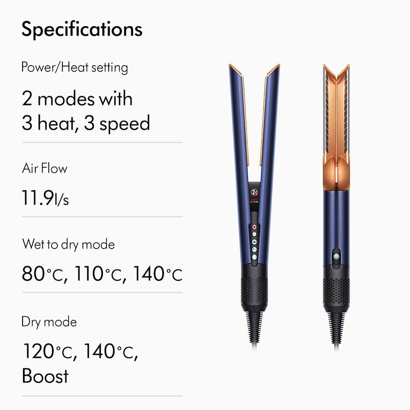 Dyson Airstrait straightener HT01 (Prussian Blue/Rich Copper) 8