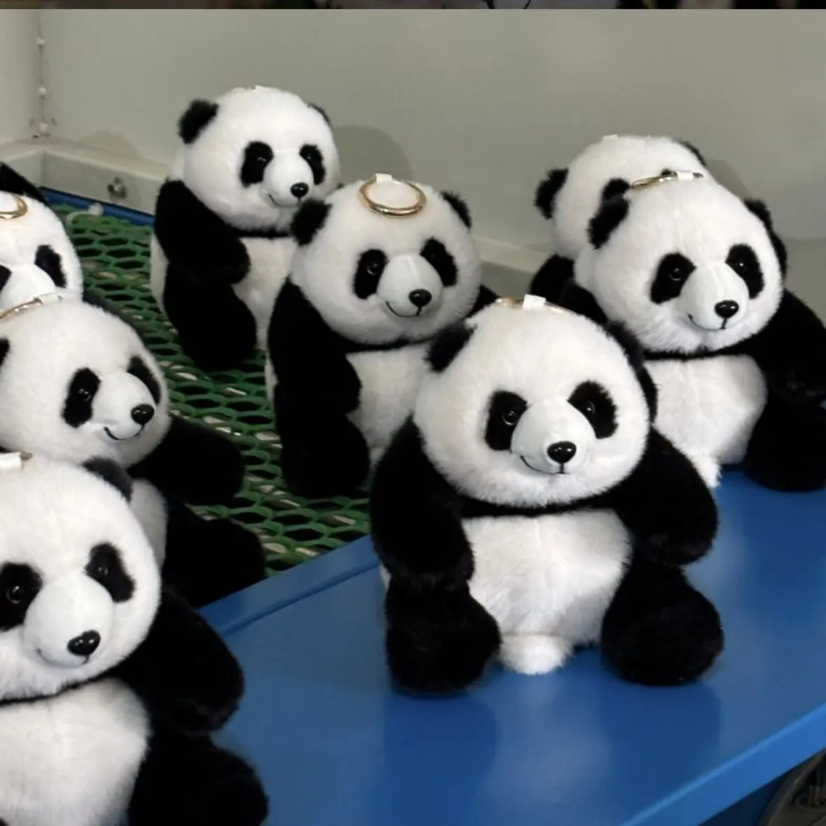 chubby panda huahua doll pendant