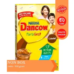 Promo 500gr susu bubuk dancoww fullcream dan coklat best seller  Milk