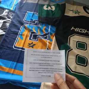 PAKET 3 PCS Jersey Unisex Streetwear Reguler  Number Dryfit Brazil Retro Vintage Hockey Boxy Fit Olahraga Pakaian Sport Baju Pria masagi cewek cowok kaos Futsal