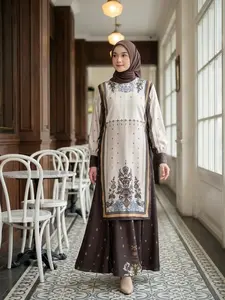 DRESS ARIMBY // DRESS WANITA REMAJA DEWASA // by Esha Scarf