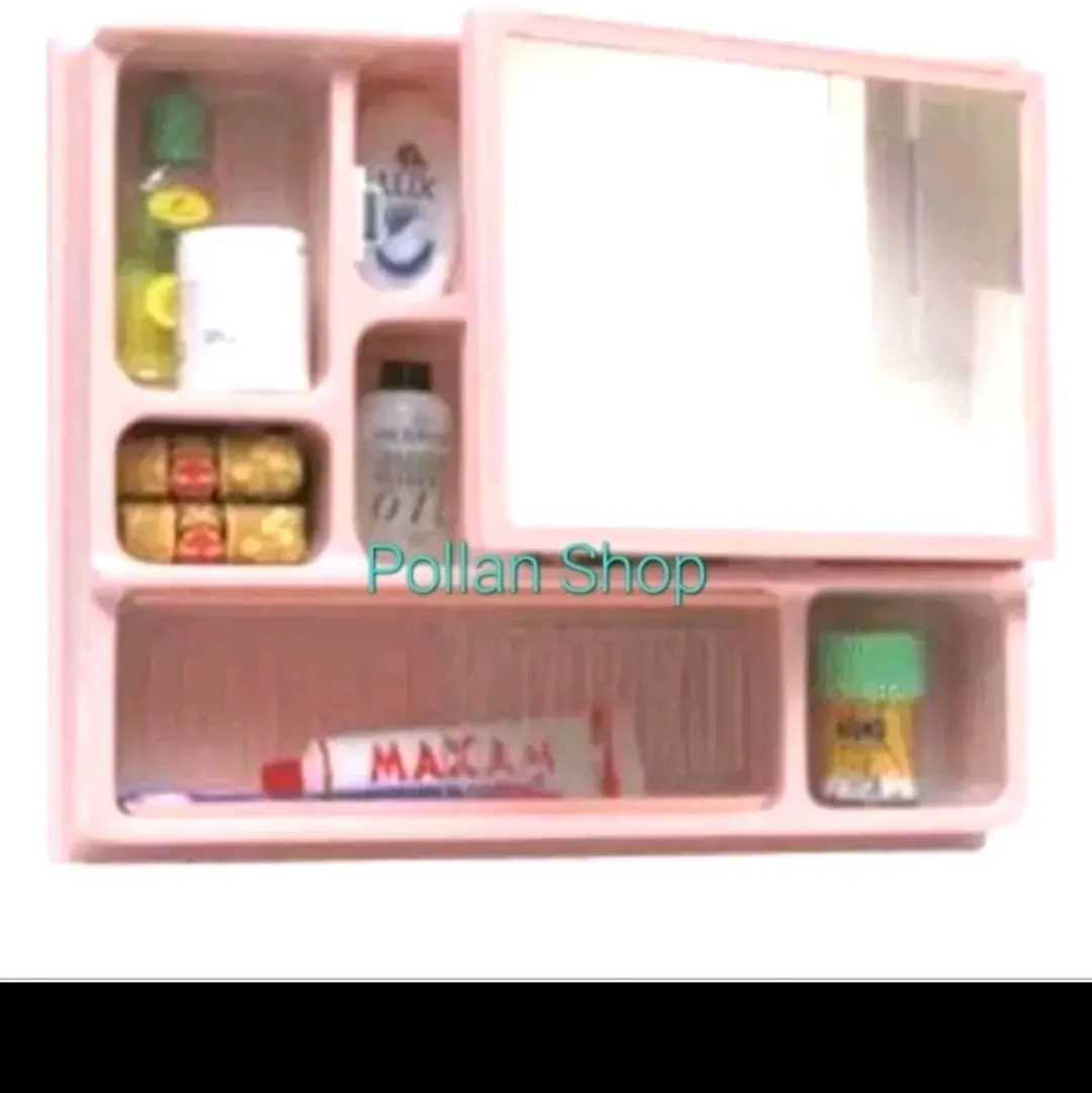 Mirror Box Maspion MC1 Serbaguna / Tempat Sabun Kamar Mandi