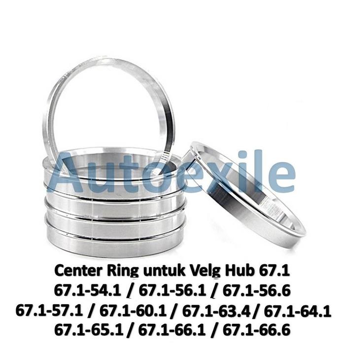 Gambar Center Ring Velg 67.1 Cincin Hub Centering Bore Racing Anti Getar Mobil Ukuran 67.1 x 54.1 / 67.1 x 56.1 / 67.1 x 56.6 / 67.1 x 57.1 / 67.1 x 60.1 / 67.1 x 63.4 / 67.1 x 64.1 / 67.1 x 65.1 / 67.1 x 66.1 / 67.1 x 66.6 - 67.1-54.1 dari Autoexile Kota Medan Tokopedia